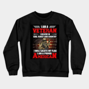 Black Panther Art - USA Army Tagline 19 Crewneck Sweatshirt